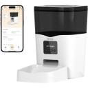 Sponge Automaatne lemmikloomade toidutootja T-MLX59469, 3L, 5V, roostevaba teras, valge, Wi-Fi, D-t&uuml;&uuml;pi patarei, portsjonikontroll