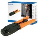 Logilink gofrē&scaron;anas knaibles WZ0003, 20cm, 0.388kg, 8P8C RJ45, RJ12-6P6C, metāls, daudzfunkcionāls instruments