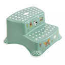 Dviejų pakopų suoliukas Igor "Funny Farm" 40x37x21cm žalias 0610031315 Keeeper
