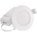 Emos LED prožektorius LORI ZV1163, 4,5 W, 345 lm, IP65, 110&deg;, 2700/4000 K, įmontuojamas, plastikas