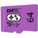 Emtec microSDXC 64GB, ECMSDM64GXCU3G, 64 GB, iki 100 MB/s, UHS-I U3 V30, A1/A2 suderinamumas