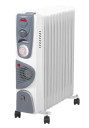 Eļļas sildītājs ar ventilatoru 2000W 11 sekcijas VO0275 VOLTENO