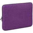 Rivacase SLEEVES SUZUKA 7705VIOLET, 15.6", 170g, poliesteris, atsparus vandeniui, atsparus dulkėms ir įbrėžimams