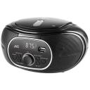 Jvc radio RD-E221B Boombox, 225mm, 245mm, 127mm, 1.4kg, USB, AUX, CD, MP3, FM 87.5-108MHz, 2x1.3W, 30 iepriek&scaron; iestatītas stacijas