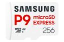 Samsung MB-MK256T microSD Express P9 Express memory card 256 GB microSDXC PCIe up to 800 MB/s White