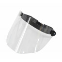 Sejas aizsargbrilles, caurspīdīgs polikarbonāta vizieris, viegla konstrukcija, AW50017, AWTOOLS