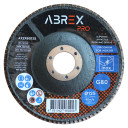 Slīpējamais disks lapiņu 125mm G80 cirkonijs ABREX