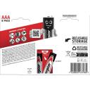 Energizer Akumulatori MAX AAA 437987, 1.5V, 8 gab., Alkaline, 10 gadi, augsta noplūdes izturība
