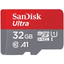 microSDHC atminties kortelė 32GB su SD adapteriu iki 120MB/s A1 Class 10 UHS-I SDSQUA4-032G-GN6MA SanDisk