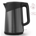 Electric kettle 2200W 1.7L double-wall design Strix thermostat auto power-off dry-boil protection AEK0003 Aeno