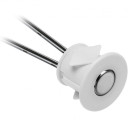 Bekontaktis jungiklis 12V, 24W, baltas, fi 22 x 16mm, fi18; AE-WDSB-10DIM GTV