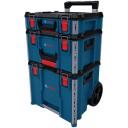 Bosch L-BOXX t&ouml;&ouml;riistakast 3-osaline komplekt, 1600A037DY, 19.7kg, 200kg, IP65, 3 kasti, k&auml;rud, alumiiniumir&ouml;&ouml;pad