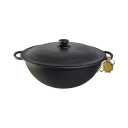 Katls-kazana čuguna ar alumīnija vāku 12 L V12C2Wok MAYSTERNYA