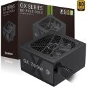 Gamemax toiteplokk GX 700G, 700 W, Kuld, Mitte-modulaarne, 120 mm ventilaator, 10 A