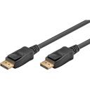 Goobay DisplayPort kabelis 2.0/2.1, 74748, 2 m, 40 Gbit/s, 4K60Hz, 8K120Hz, 32 audio kanāli, UHBR10, G-Sync, FreeSync