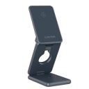 Компактное складное беспроводное зарядное устройство с быстрой зарядкой 15 Вт и функцией 3 в 1 OnCharge 309 Metal CNS-WCS309M CANYON