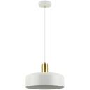 Besk Laelamp 9149560, E27, 1 x 40 W, 220-240 V, 28 x 28 cm, Valge, Kuldne