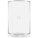 Showerstyle Душевая кабина PRIVIA 7264044, 80 см x 80 см x 201 см, белый цвет/хромированный цвет, 5 мм закаленное стекло, поддон