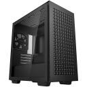 Deepcool Корпус CH370 R-CH370-BKNAM1-G-1, 2x USB 3.0, 1x аудио, 2.5" - 2+1, 3.5" - 2, 4 слота расширения, черный, боковое окно