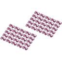 Digitus krāsu klipi patch kabelim A-CC-MG, 100 gab., Magenta, PVC, 7200 pc(s) uz paletes