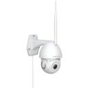 Tellur viedā WiFi āra kamera TLL331451, 3MP, Ultra HD, 0&deg;~+120&deg; slīpums, 0~350&deg; panoramē&scaron;ana, IP65