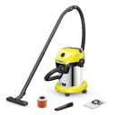 Akumulatora putekļsūcējs slapjai un sausai uzkopšanai WD 3-18 S KARCHER 1.628-575.0 270W 17L