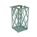 Laterna THALIE H28,5cm, zaļa 85616