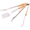 Barbecook Grillitarvikute komplekt, BC-ACC-7094, 3 tk, H&otilde;bedane, FSC sertifitseeritud