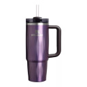 Термокружка с трубочкой Stanley The Quencher H2.0 Fluted Tumbler 0,89 л блестящий светло-фиолетовый