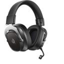 Qcy Heroad VNT200 spēļu austiņas H8GM black, 53mm, 7.1, 11 EQ, 3 režīmi, USB-A, Heroad Driver