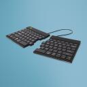 R-Go Tools klaviatuur R-GO SPLIT BREAK, traadita, Bluetooth 5.0, QWERTY, must, aku maht 500 mAh, 140 h aku t&ouml;&ouml;aeg
