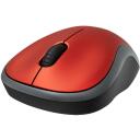 Logitech USB optinė pelė M185 910-002240, 1000 DPI, 3 mygtukai, 10 m belaidžio ry&scaron;io diapazonas, AA baterija, raudona spalva