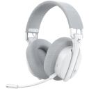 White Shark Ausinės FIRECREST-W, 160g, Balta, 20Hz-20KHz, 126dB&plusmn;3dB, 18 omų, Bluetooth, Įmontuotas mikrofonas