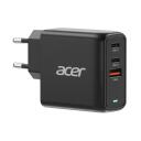 Acer toiteadapter OPD611 ZL.ADTCC.00J, 100W, 2 x USB-C, 1 x USB A, AC 100/240 V, must