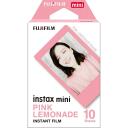 Fujifilm Instax Mini Pink Lemonade, Fuji instax mini pink lemonade, 54 x 86 mm, 10, ISO 800, 180g, 20g, 5-40&deg;C