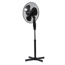 Grīdas ventilators melns 40W 40cm VO0027 VOLTENO