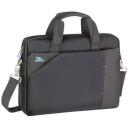 Rivacase Kott 8231BLACK, 15.6", 590g, pol&uuml;ester, must, messenger kott, 395x295x70mm