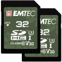 Emtec M&auml;lukaart ECMSD32GHC10ORP, 32GB, UHS-I, U3, V30, lugemiskiirus 100MB/s, kirjutamiskiirus 50MB/s