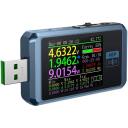 Fnirsi FNB48P BT USB port tester, FNB48 BT, 0&ndash;9999.99 Ah, 0&ndash;9999.99 Wh, 0&ndash;156 W, 0&ndash;6.5 A, 4&ndash;24 V, izturīgs korpuss