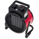 Efektīvs un kompakts keramiskais ventilatora pūtēja sildītājs 2400 W sarkans CR7743 Camry