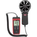 Uni-T anemomeeter UT363S, 0.4-30 m/s, -10&deg;C kuni 50&deg;C, 3x1.5V aku, LCD taustvalgustus, automaatne vahemiku valik