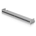 Ubiquiti UACC-Rack-Panel-Patch-Blank-24, keystone панель, 1U, 63.5mm, 442.4mm, 43.7mm, серый, поликарбонат, SPCC, 1 шт.