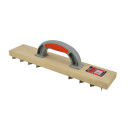 Koka bloku apmetuma skrāpis 400mm, nerūsējo&scaron;ā tērauda asmeņi, ergonomisks rokturis, AW30279, Zīmols