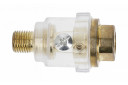 Gaisa līnijas eļļotājs, 1/4", tērauds/PVC, HT4R876, HOGERT