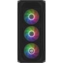 Fury Kaste SHOBO SH4F RGB NFO-2154, 2x3.5", 2x2.5", Midi-Tower, 7 papla&scaron;inā&scaron;anas slots, melna