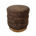 Kāju soliņš LAUREN D35xH38cm, brūns 87680