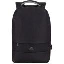 Rivacase Kuprinė 7563BLACK, 15.6", 1 skyrius, 1 priekinė ki&scaron;enė, USB prievadas, pelė įtraukta