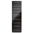 🇱🇹 Lietuvių Įmontuojamas vyno &scaron;aldytuvas su Wi Fi Smart Control 2 temperatūros zonos 5&ndash;20 &deg;C 180 butelių kompresorinis au&scaron;inimas LED ekranas WineExclusive 180 Smart Juodas 00731 Caso