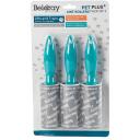 Beldray Pūku ritinėlių rinkinys, LA074416NFPEU7, 3 vnt., 4,70 cm, 4,70 cm, 21,00 cm, turkio