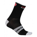 Velo zeķes ROSSOCORSA 9 Sock, izmērs: XXL, Black, 8055688393366 CASTELLI